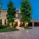 Elegant Thousand Oaks luxury home entrance ideal for relocation buyers