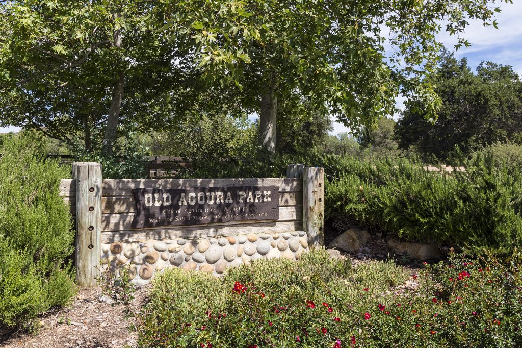 Agoura Hills Old Agoura Sign