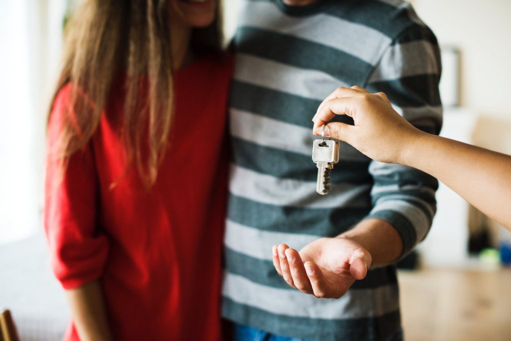 Couple buying a new Home