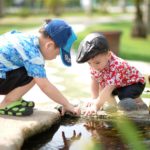 Best private schools Conejo Valley - children engaged in hands-on learning