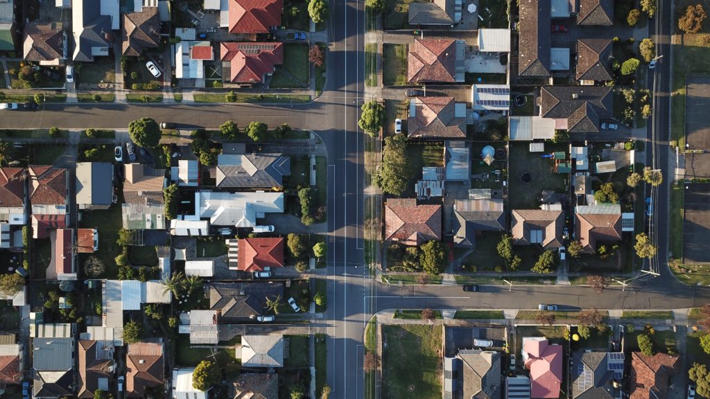 residential housing streets