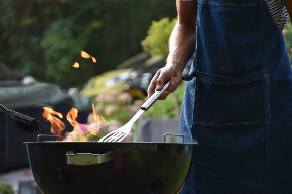 BBQ backyard