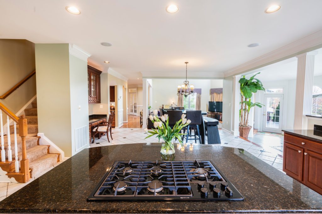 indoor household kitchen