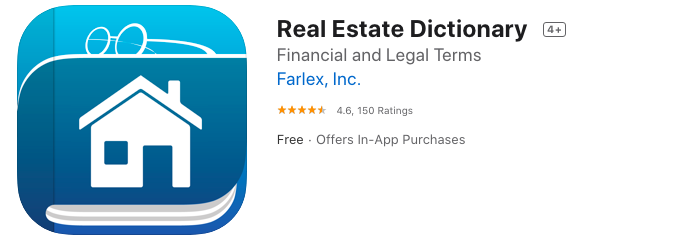 Real Estate dictionary
