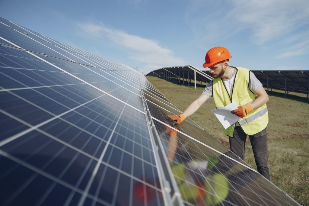 inspection process of solar panels