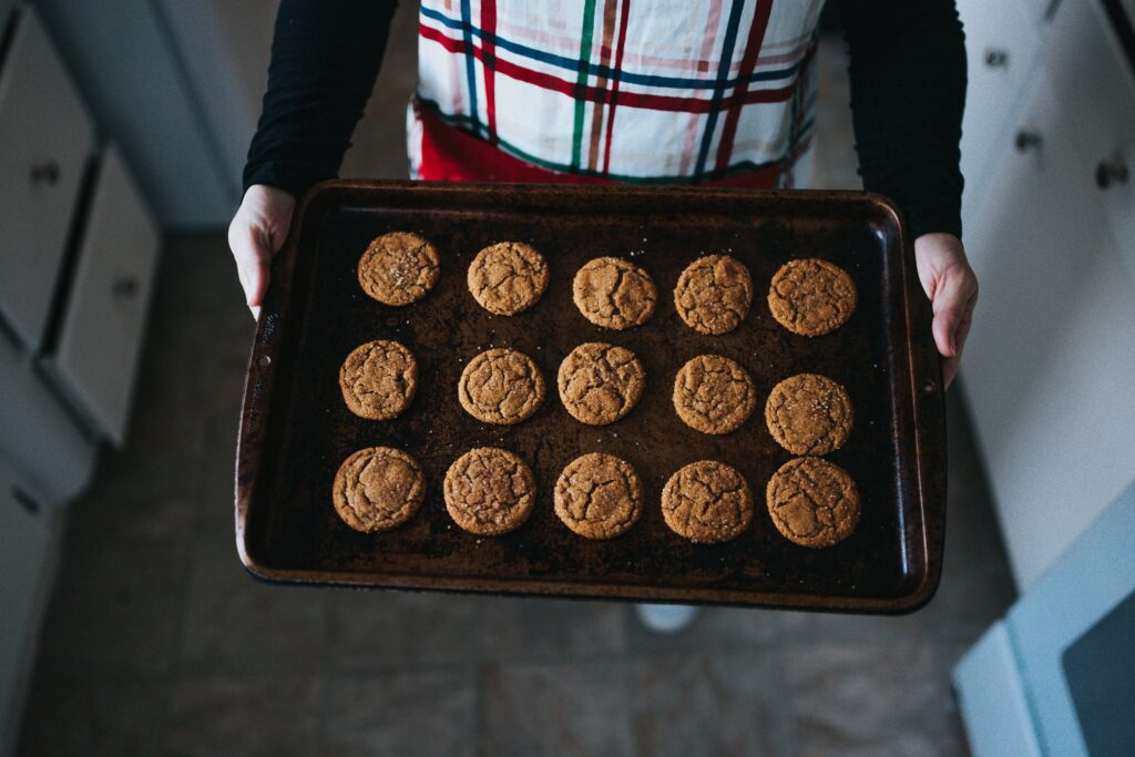 fresh baked cookies