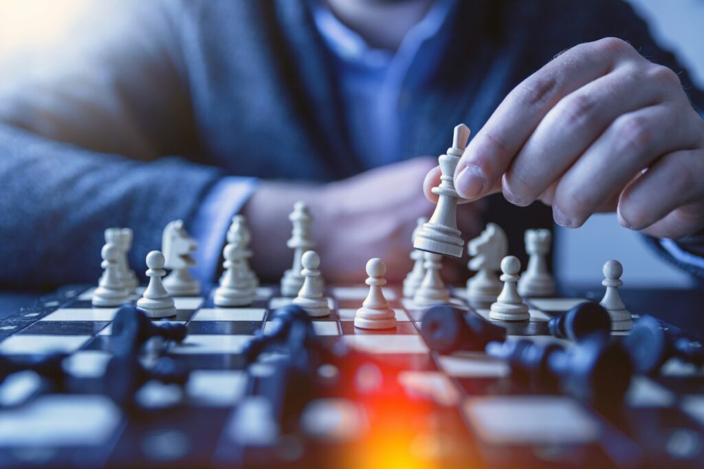 Player and chess board