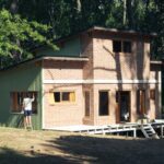 Man works on ADU