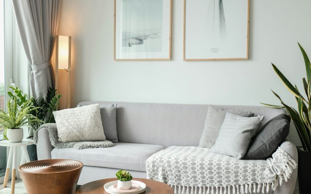 Bright professionally staged living room prepared for a Thousand Oaks home listing